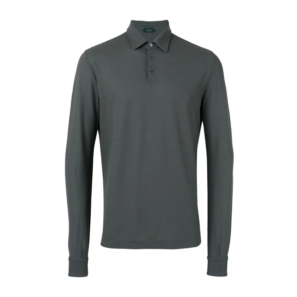 Zanone Herren Grau - Icecotton Kurzarm-Polohemd - Tops - M