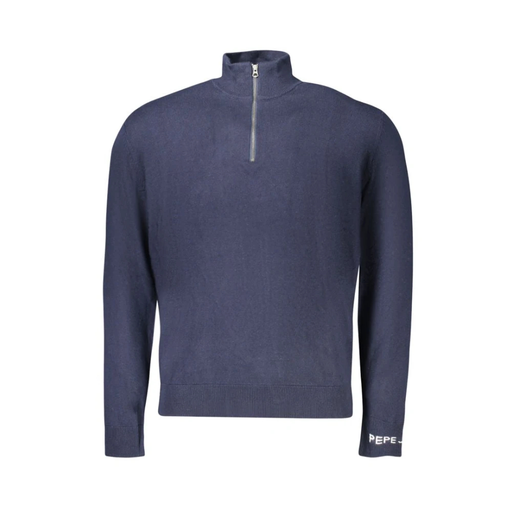 Pepe Jeans Herren Marine Für Pm7000012 Andre Mock Zipper Pullover Navy (L), Lässig, Baumwolle, - Bild 6