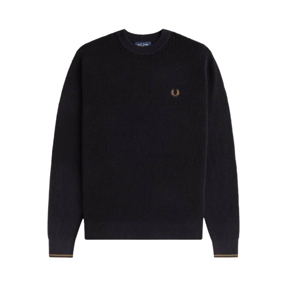 Fred Perry , Herren, Strickwaren, Schwarzk, Xl - Bild 3