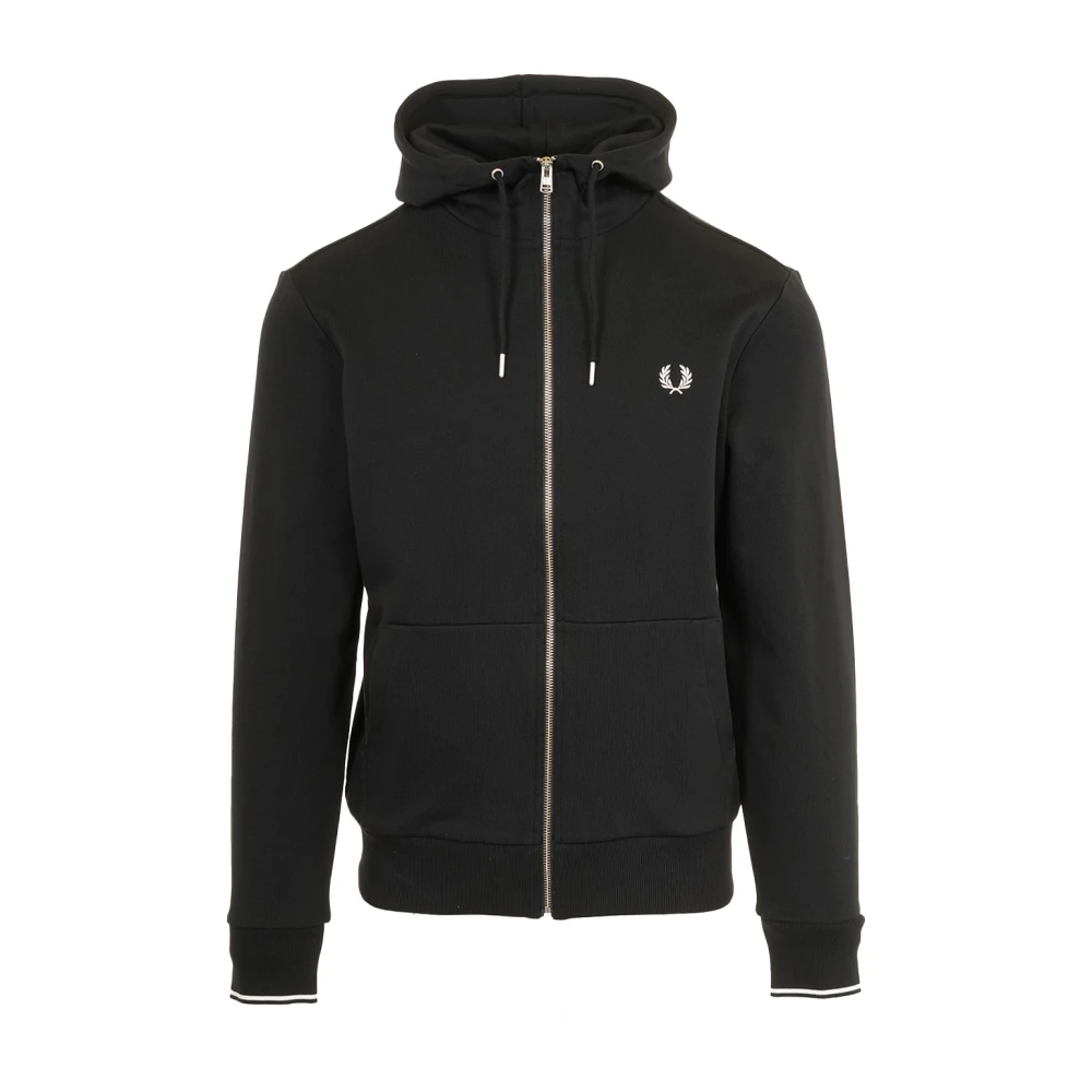 Fred Perry - Zip-Throughs - Sweatshirts & Hoodies - Herren - Schwarzk - S - Bild 4