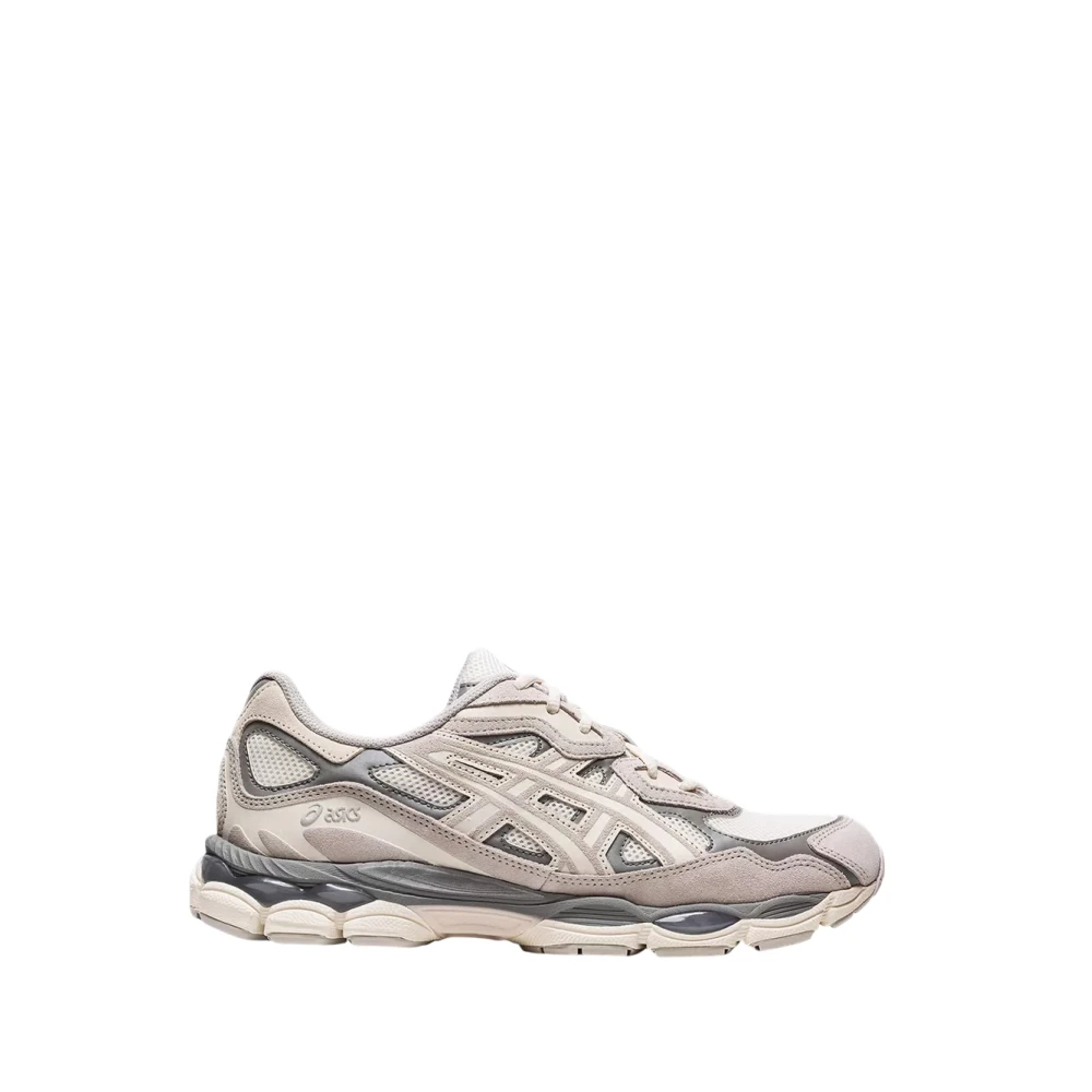 Asics Herren Weiß Für 1201A789 Turnschuhe Gel Nyc Creme (40), Beige, Flach, Schnürung, Lässig, Sportlich, Laufen, Multisport - Bild 14