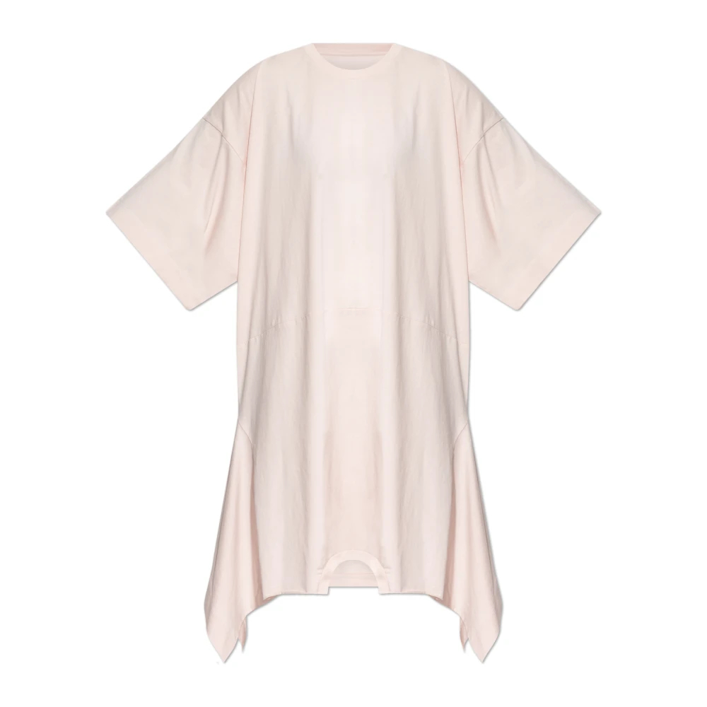 Mm6 Maison Margiela Damen Rosa - Asymmetrisches Kleid - Dresses - S