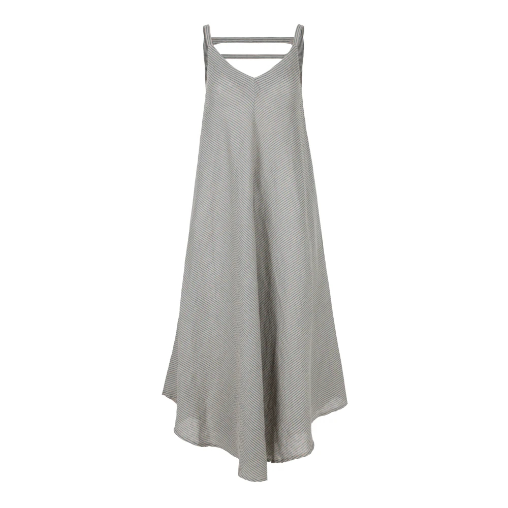 Bomboogie Damen Grau - Maxi Kleider - Dresses - S
