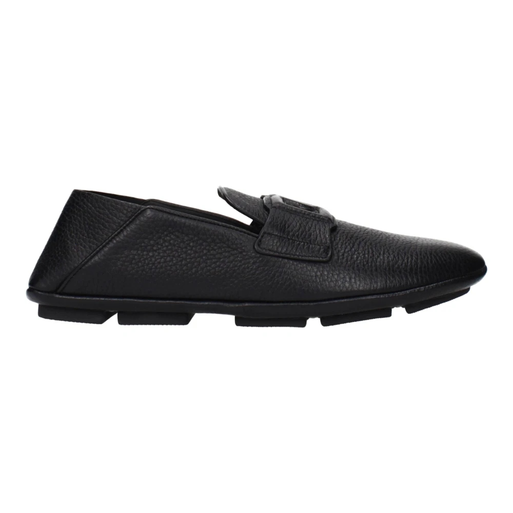 Dolce & Gabbana Herren Schwarz E Leder Slipper Us Größe 39 - Bild 6
