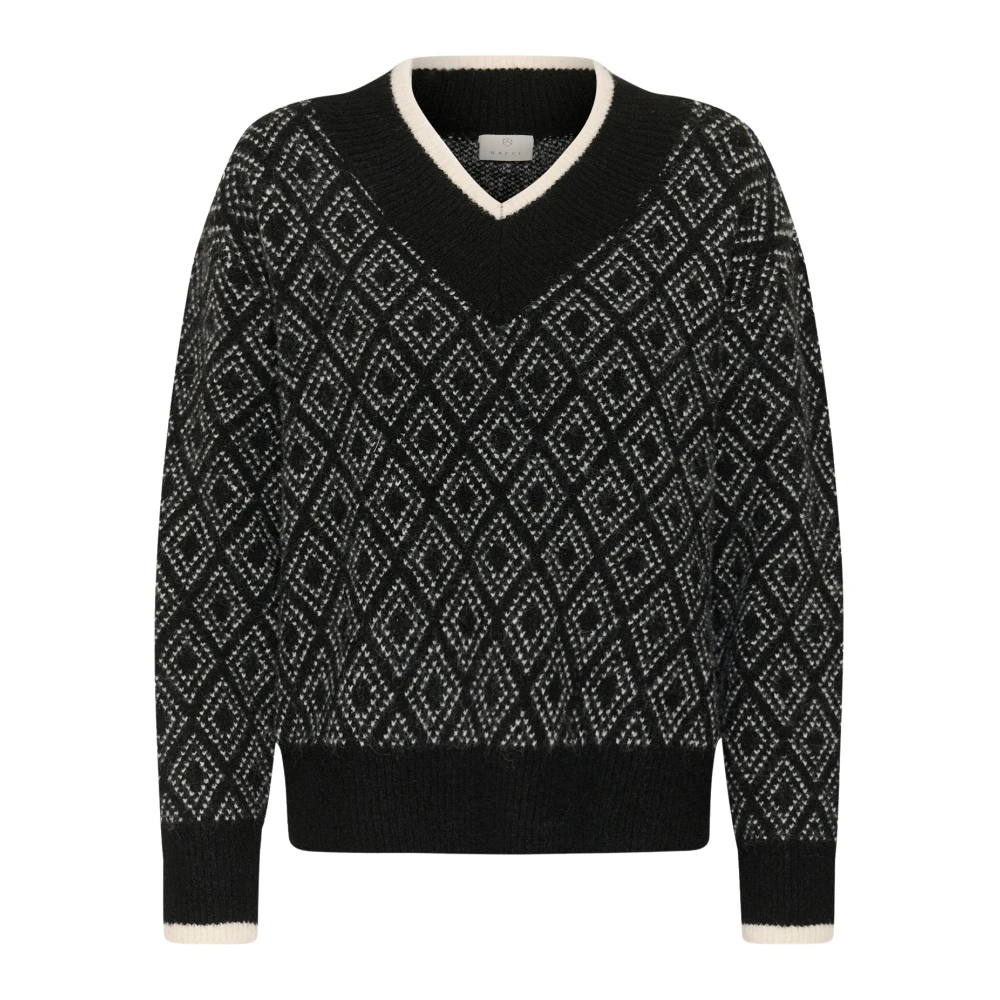Kaffe Damen Noir Pullover Sirens Knit - Bild 3