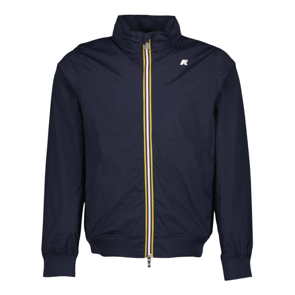 K-Way Herren Blau - Marineblauer Windbreaker Amaury - Jackets - S