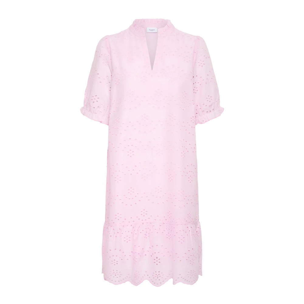 VAN GRAAF Saint Tropez Damen Rosa Kleid Geleksasz Baumwolle Extra Klein - Bild 3