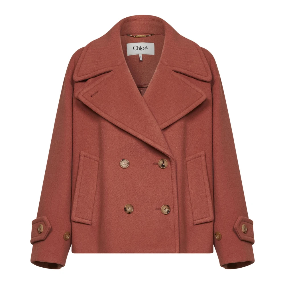 Chloé - Zweireihiger Blazer - Jackets - Damen - Braun - S