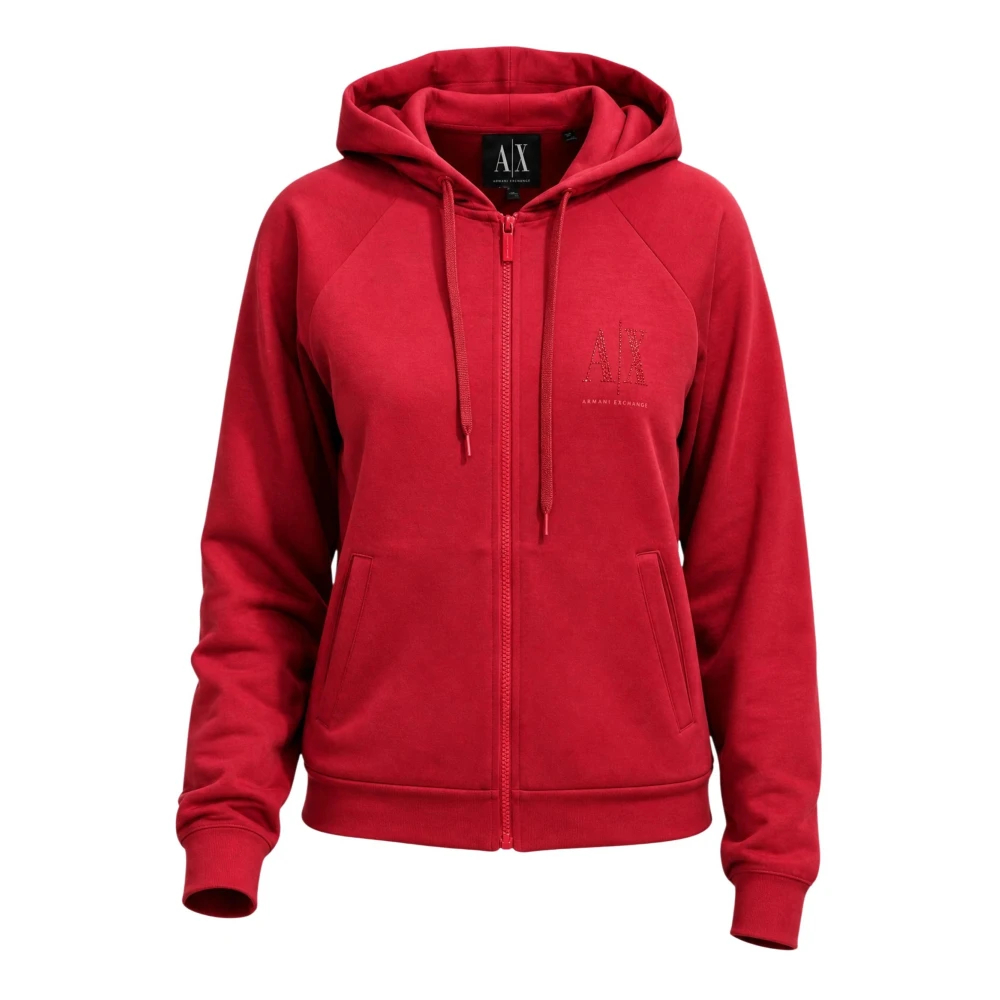 Armani Exchange Damen Rot - Xw002814 Hoodie - Sweatshirts & Hoodies - Xs