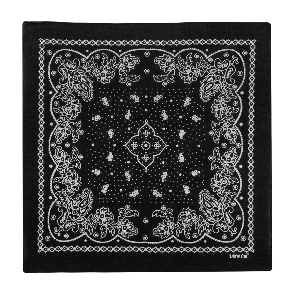 LeviS® Unisex Schwarz Classic Paisley Bandana By - Bild 8