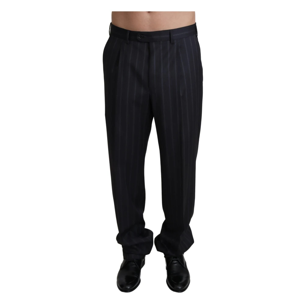 Dolce & Gabbana Herren Grau - Wollmischung Anzughose - Trousers - M