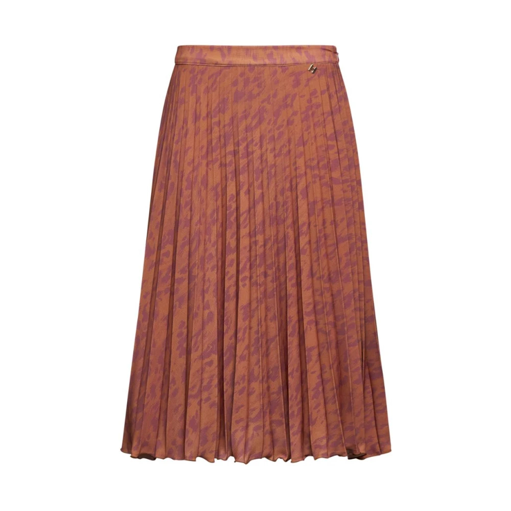 Silvian Heach Damen Multicolor - Plissierter Bedruckter Rock - Skirts - Mehrfarbig - 2XS