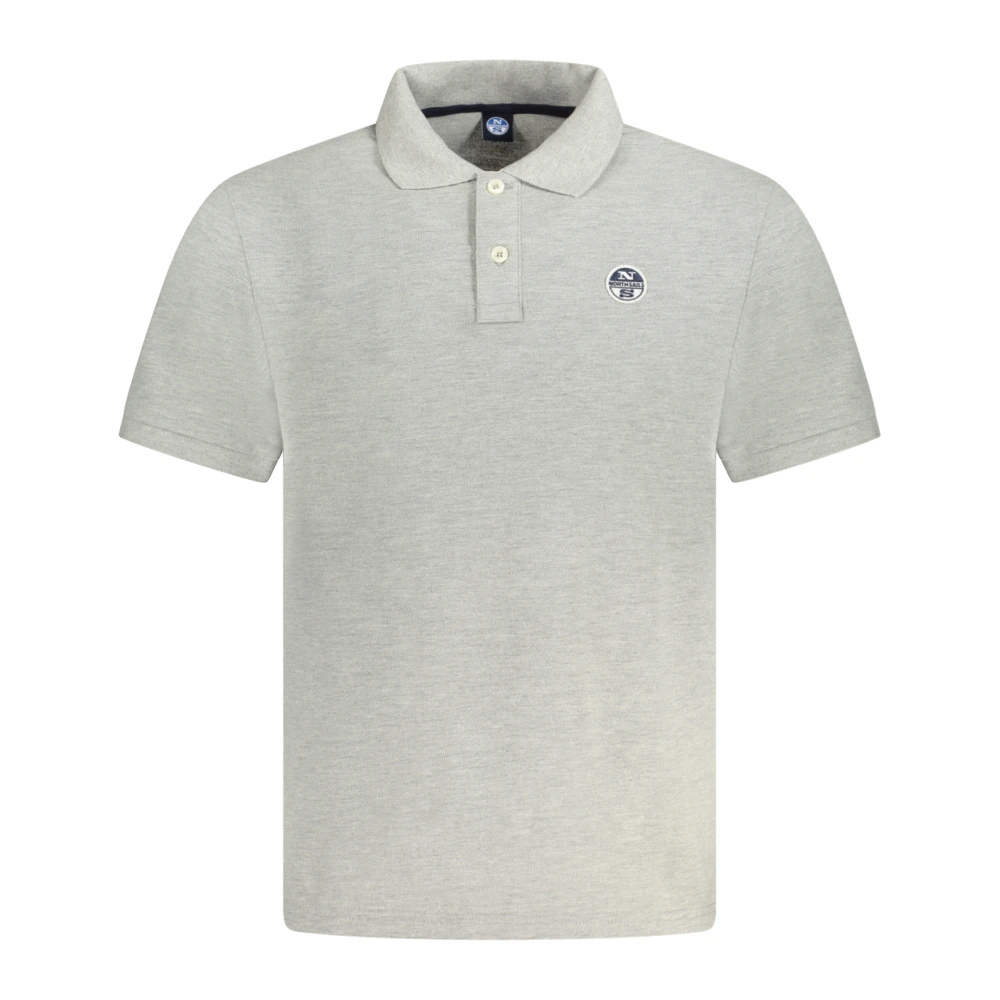 North Sails Herren Grau - Kurzärmeliges Polohemd - Tops - Xl