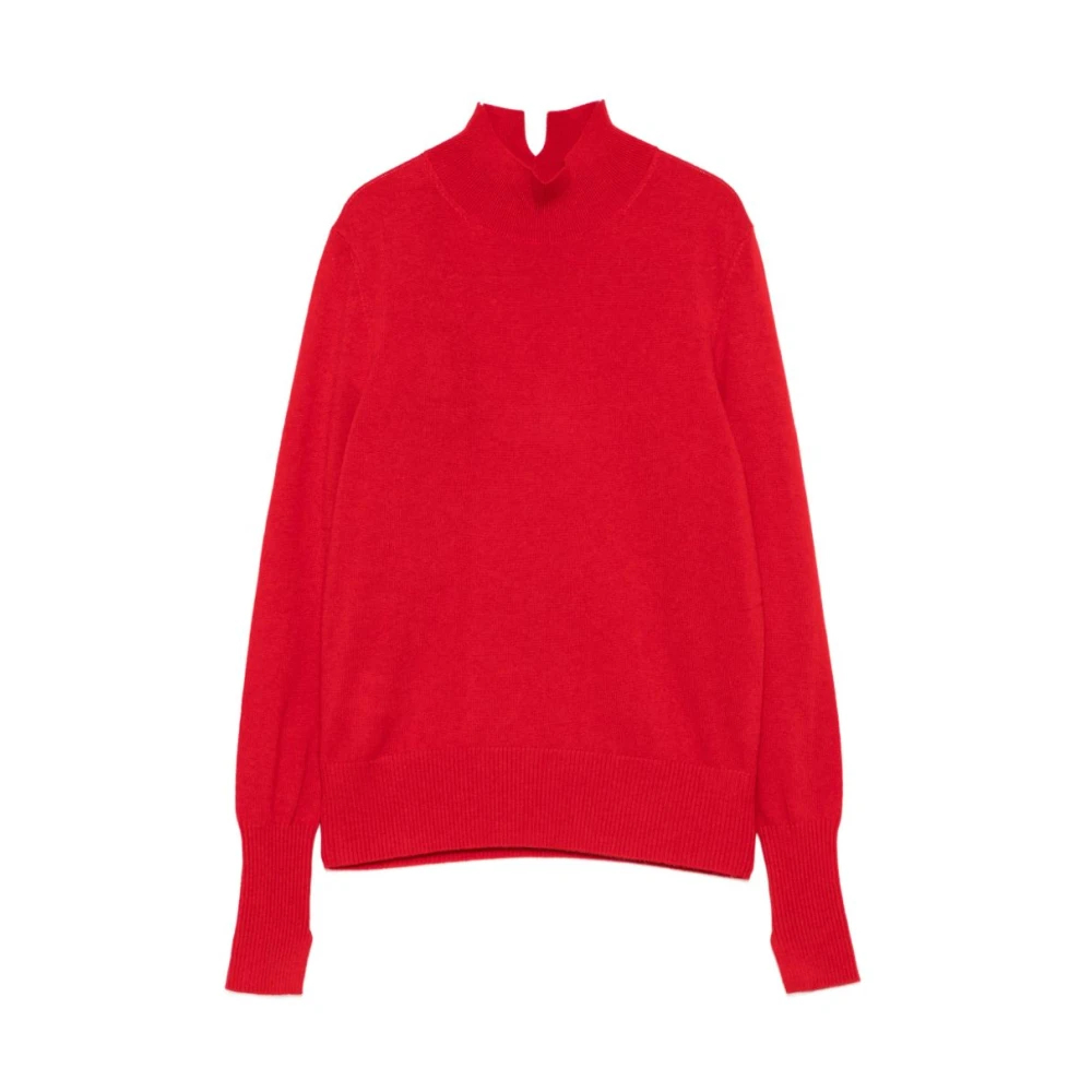 Pinko , Damen, Strickwaren, Rot, M - Bild 3