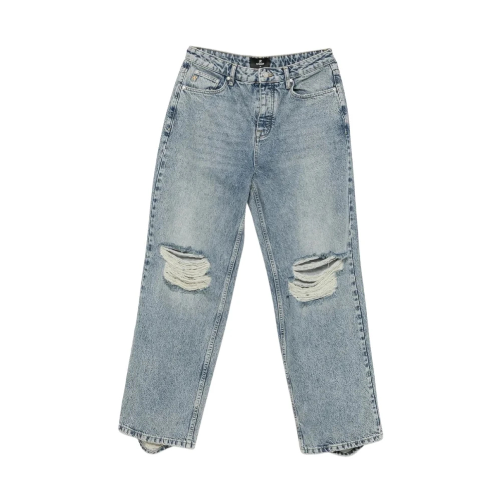 REPRESENT | Blue cotton denim R3 Baggy ripped jeans | male | 30 - Bild 3