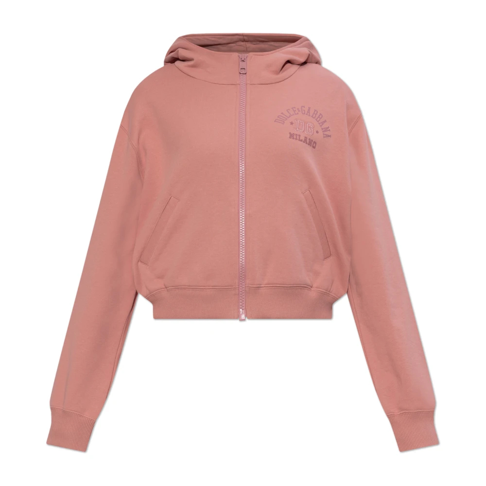 Dolce & Gabbana Damen Rosa - Kapuzenpullover - Sweatshirts & Hoodies - Xs