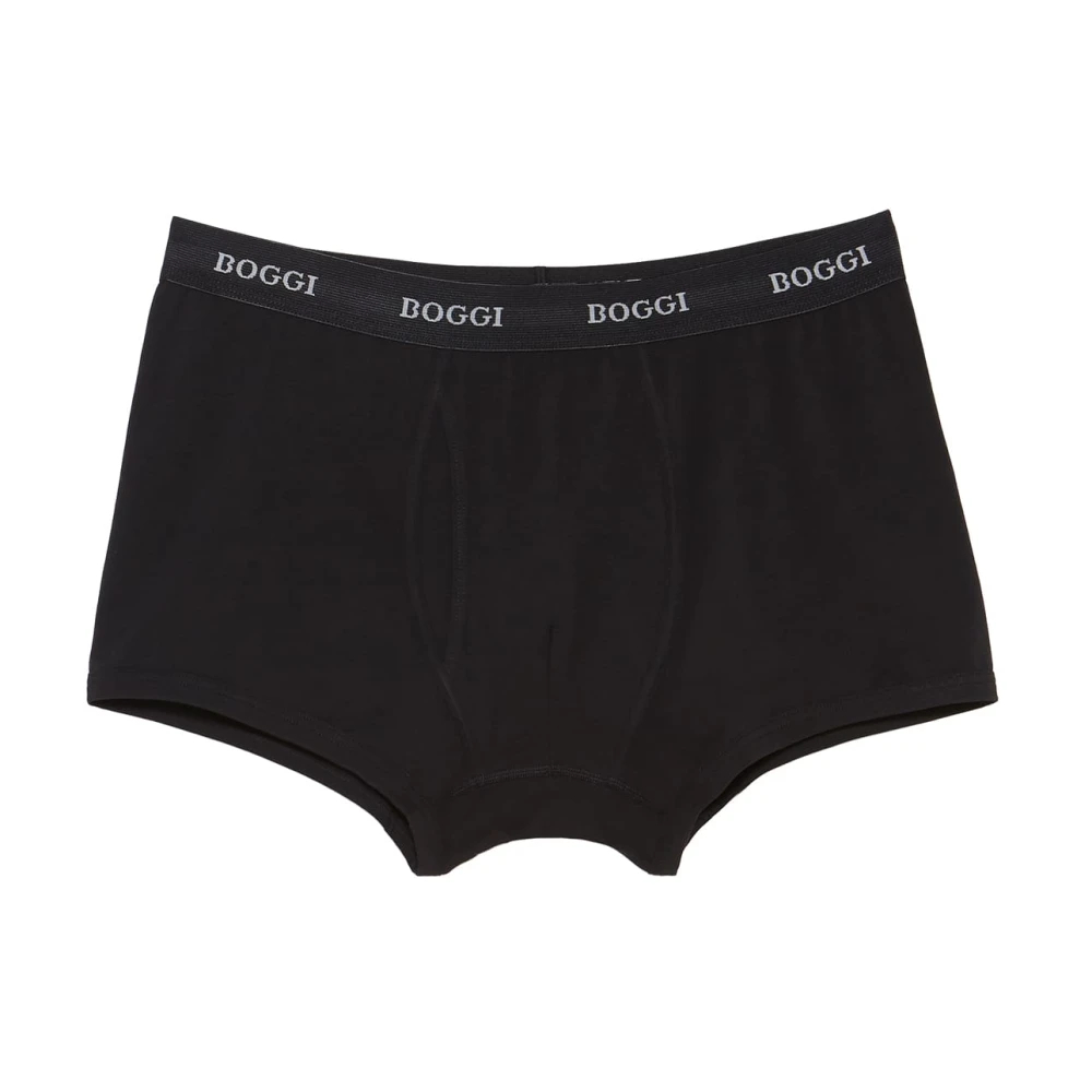 Boggi Milano Herren Schwarz - Stretch-Baumwoll-Jersey-Boxershorts - Underwear - K -L