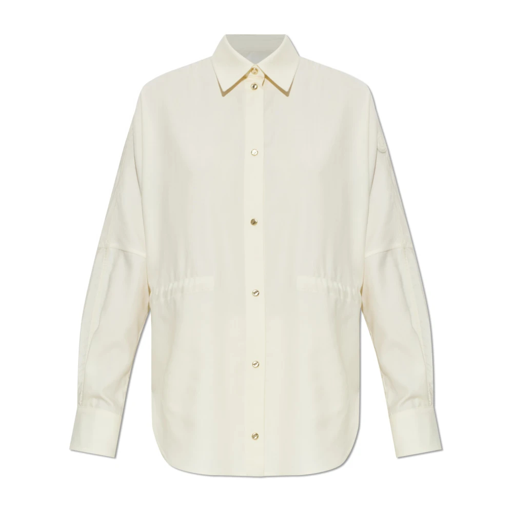 Moncler Wool Long Sleeve Shirt für Women in White in Size: 38 - Bild 4