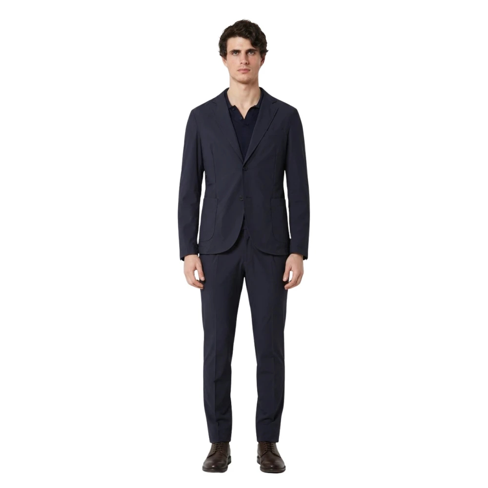 Mason's Herren Blau - Da Vinci Tech Dynamic Blazer - Jackets - 3XL