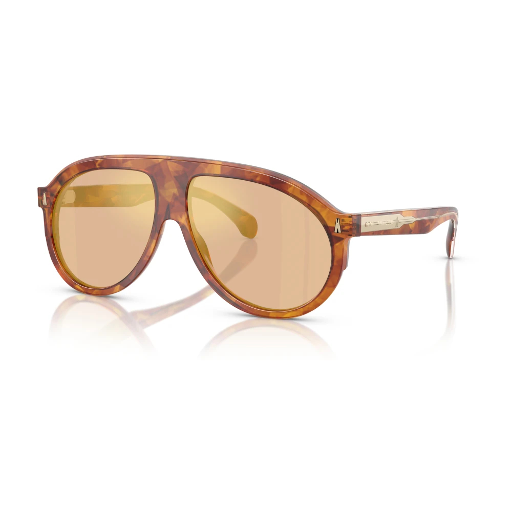 Moncler - Stylische Sonnenbrille In Havana/Braun - Accessories - Unisex - Braun - 59 Mm