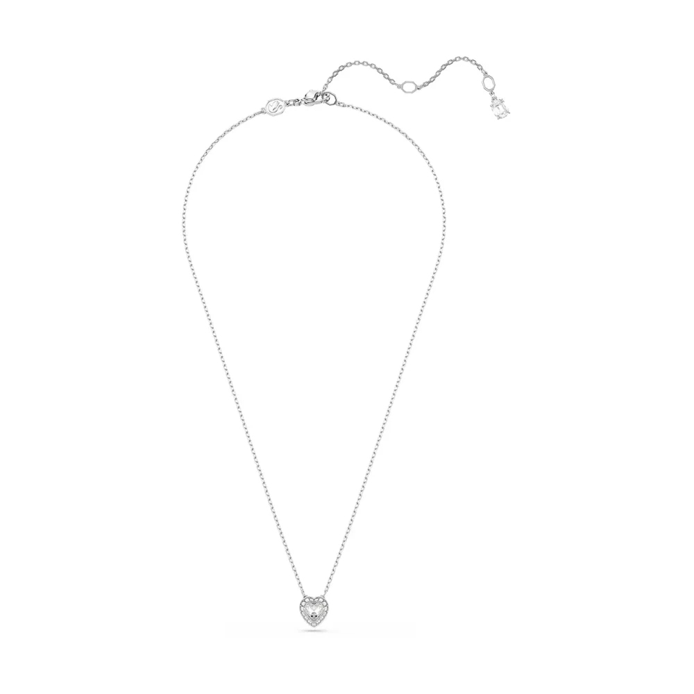 Swarovski Kette Mit Anhänger Weiss in Größe 45 - Bild 11