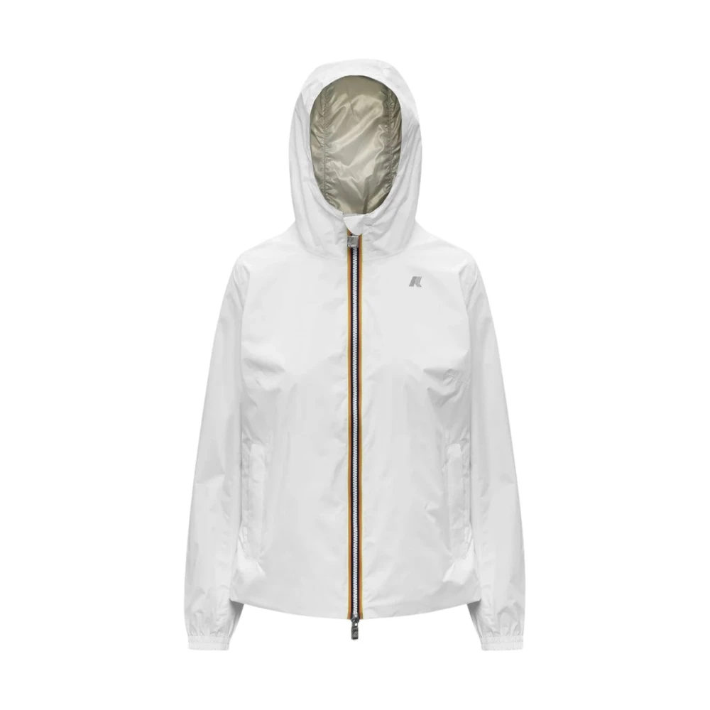 K-Way Damen Weiß - Lil 2.0 Plus.2 Wendbare Jacke - Jackets - M