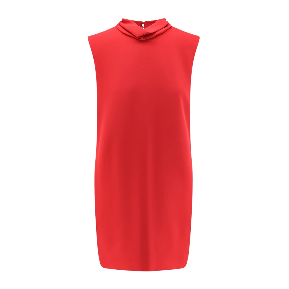 Valentino Garavani - Solid Pure Silk Cady Couture Kleid - Dresses - Damen - Rot - Xs - Bild 7