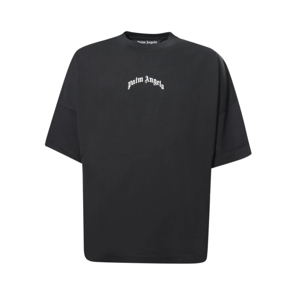 Palm Angels Herren Schwarz - T-Shirts Und Polos - Tops - K -S