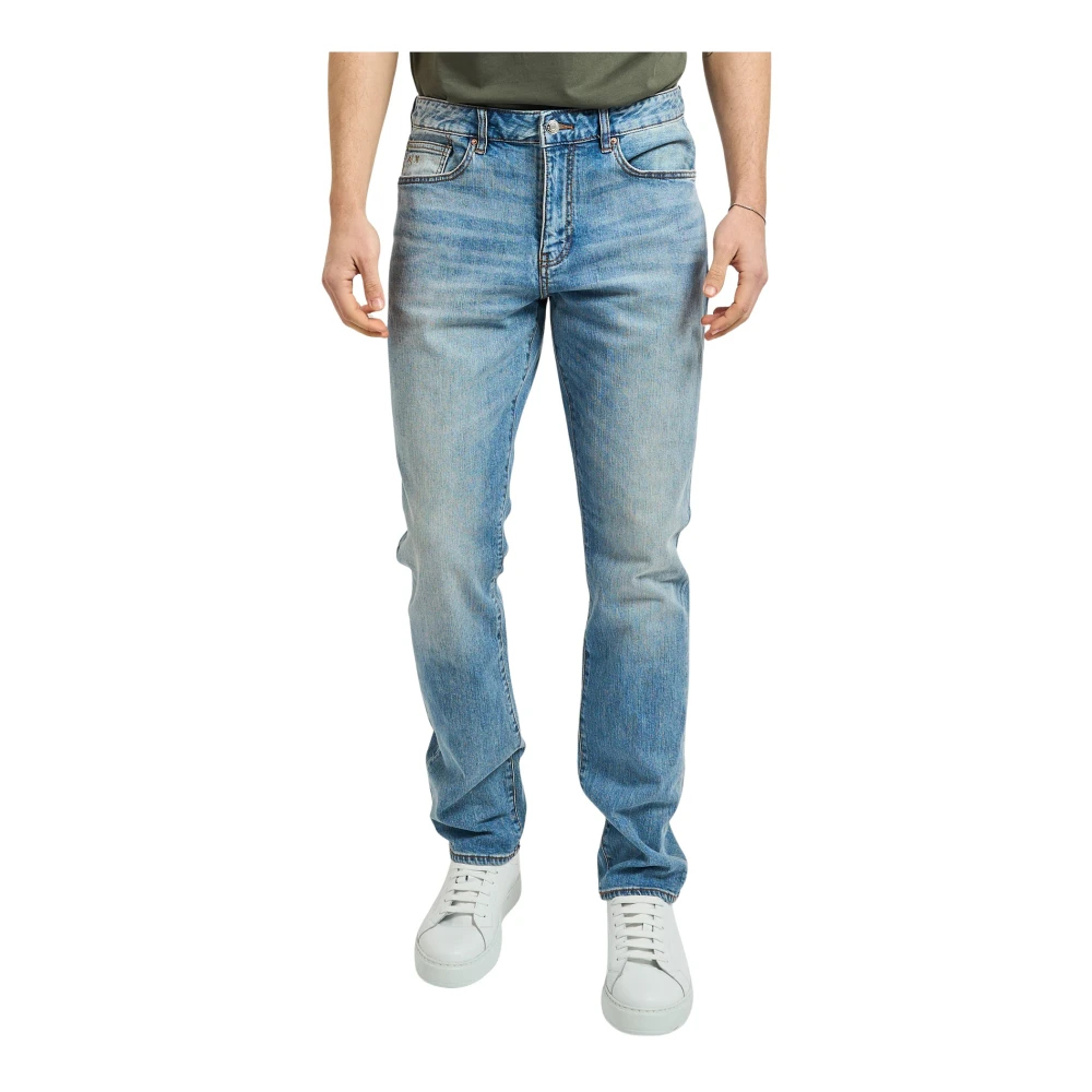 Armani Exchange Herren Blau - Skinny Jeans Aus Stretch-Denim - Jeans - W32