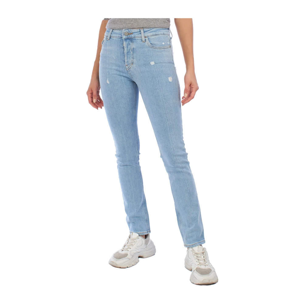 Emporio Armani Damen Blau - Moderne Skinny Jeans Mit Einzigartigen Details - Jeans - W29