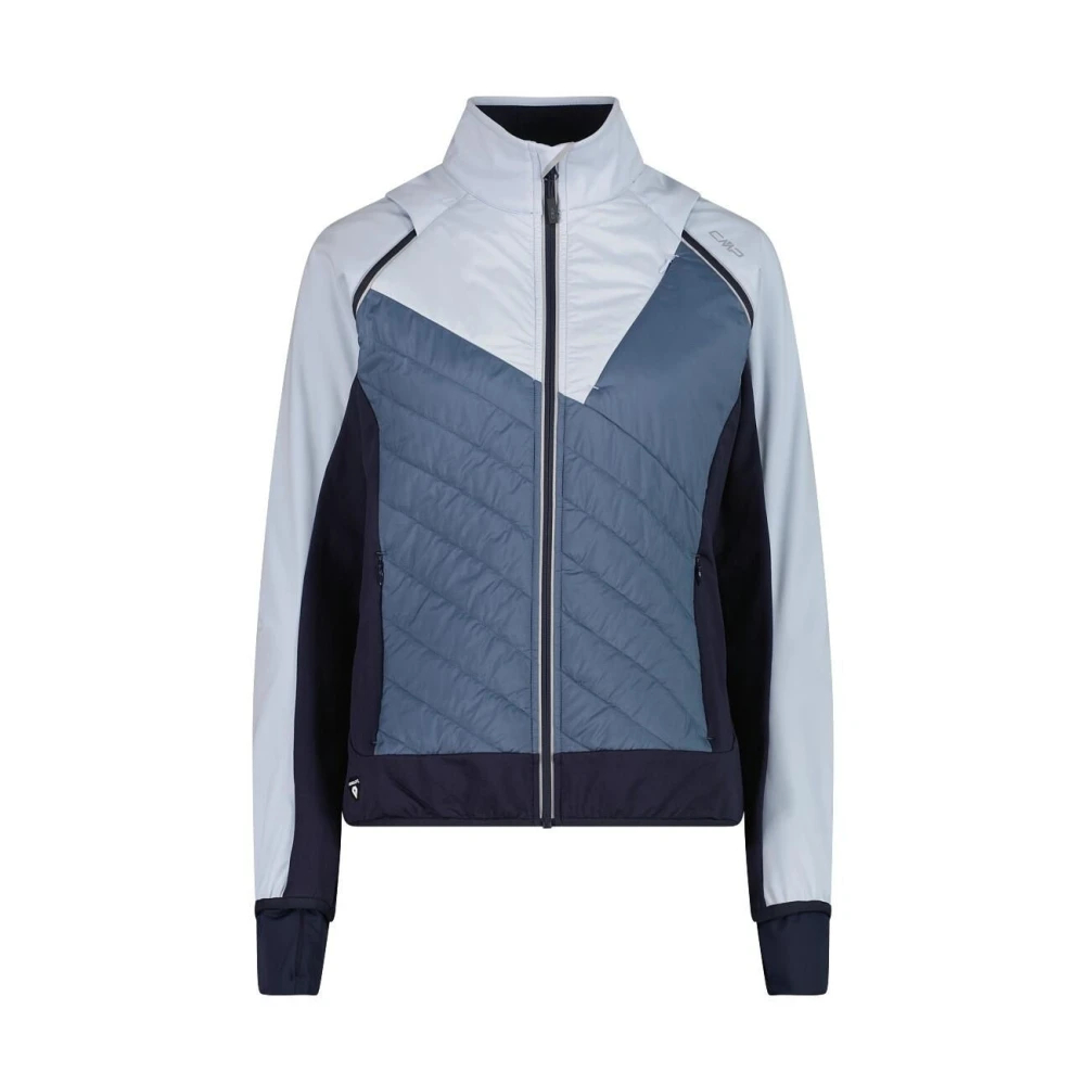 Cmp Damen Blau - Hybrid Jacke Mit Abnehmbaren Ärmeln - Jackets - Xs