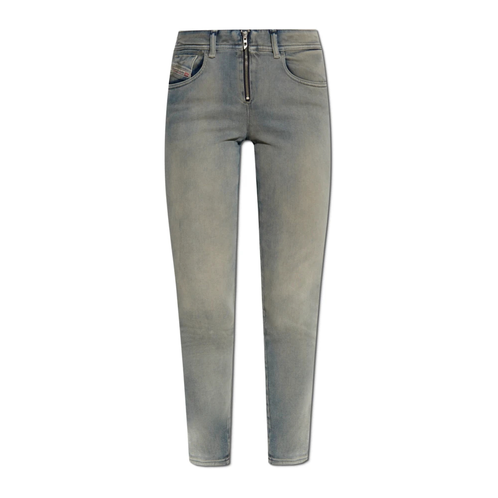 Diesel Damen Grau - 2017 Slandy L.32 Jeans - Jeans - W28 L32