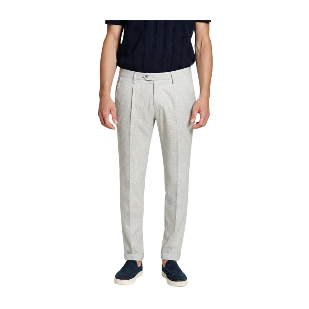 Mason's Herren Grau - Torino City 1 Pinces - Trousers - 3XL
