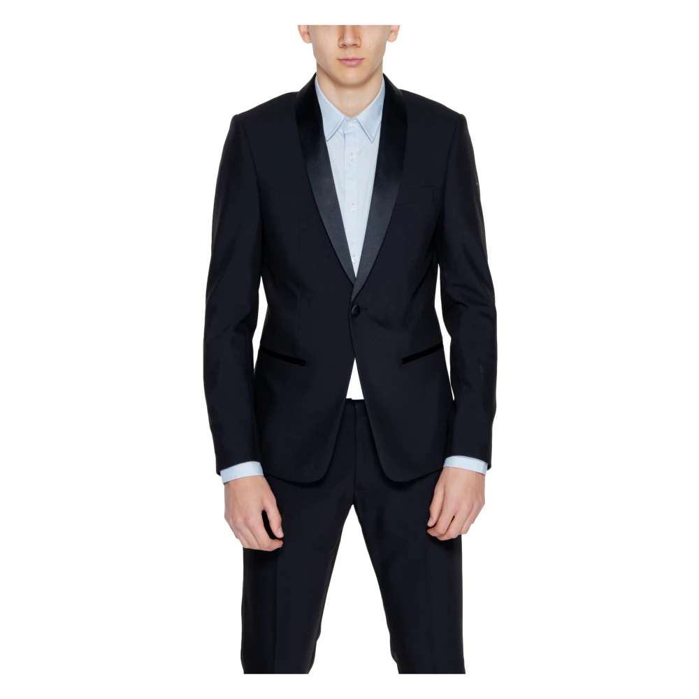 Antony Morato Herren Schwarz - Anzugjacke Frühling/Sommer Kollektion - Jackets - K - 2XL
