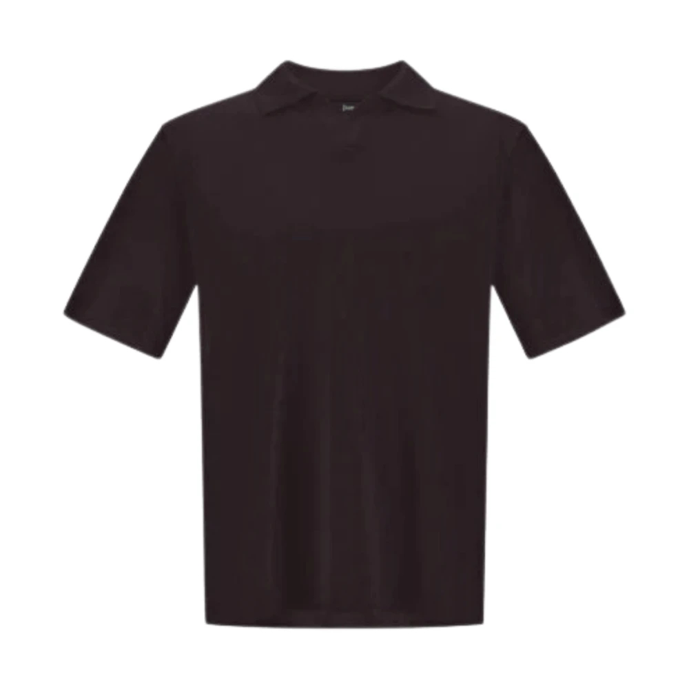 Herno Herren Braun - Polo Im Jersey-Strick-Look - Tops - L