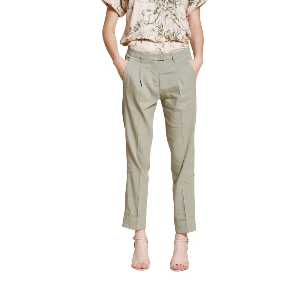 Mason's Damen Grün - New York Carrot Sartoriale Chino Hose - Trousers - 2XL