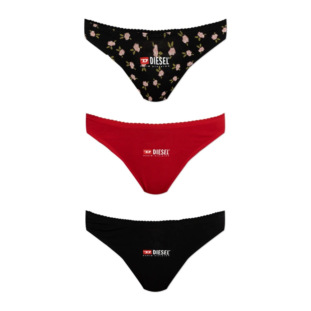 Diesel Damen Multicolor - Punchy-D-Core-3Pack - Underwear - Mehrfarbig - Xl