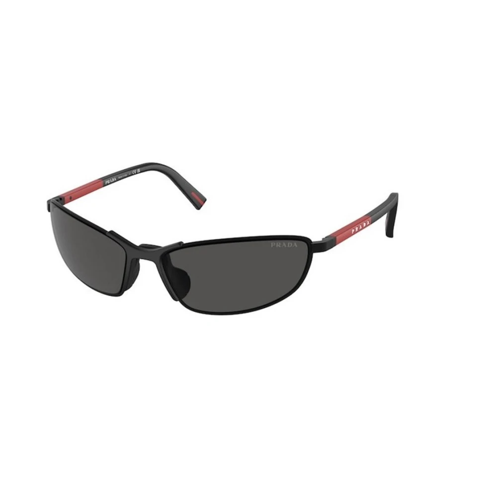 Prada Linea Rossa Herren Dunkelgrau Mann Sunglass Ps 55Zs - Rahmenfarbe: Matt Schwarz, Linsenfarbe: - Bild 5