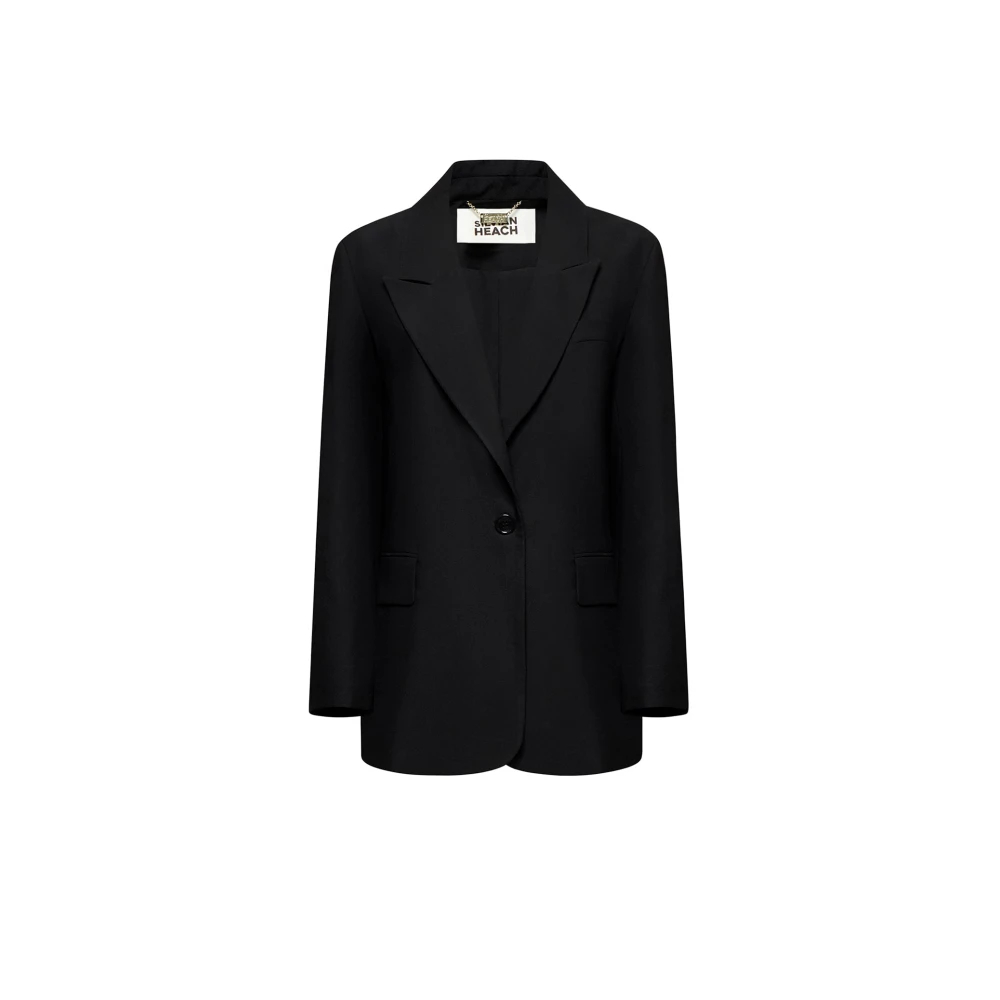 Silvian Heach Damen Schwarz - Oversize Blazer - Jackets - K - Xl