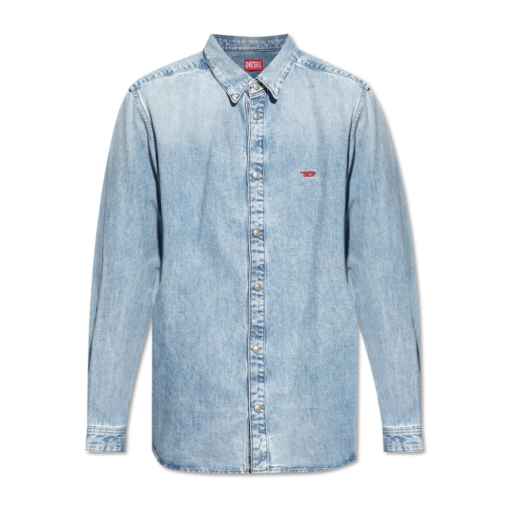 Diesel Herren Blau - Denim Shirt D-Simply - Shirts - Xl