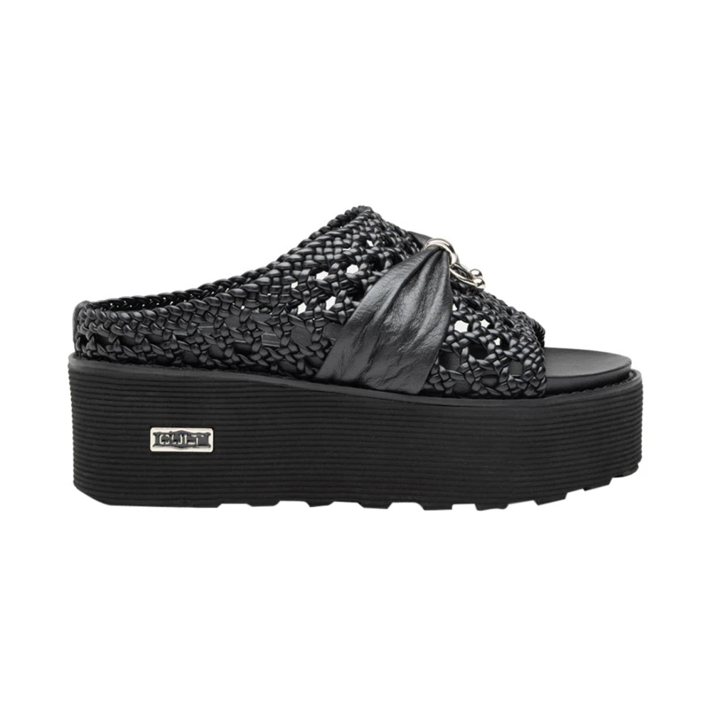 Cult Damen Schwarz - Nancy 3457 Sandal - Shoes - K - 37 Eu