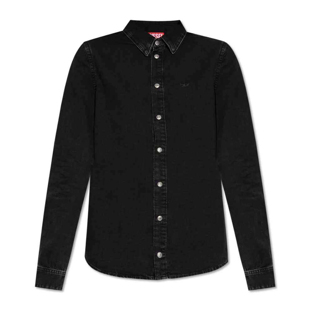 Diesel Damen Schwarz - Denim Hemd De-Eazy - Blouses & Shirts - K -Xl
