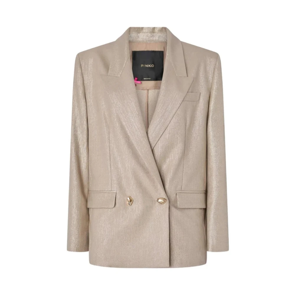 Pinko - Cayman Jacke - Jackets - Damen - Beige - S