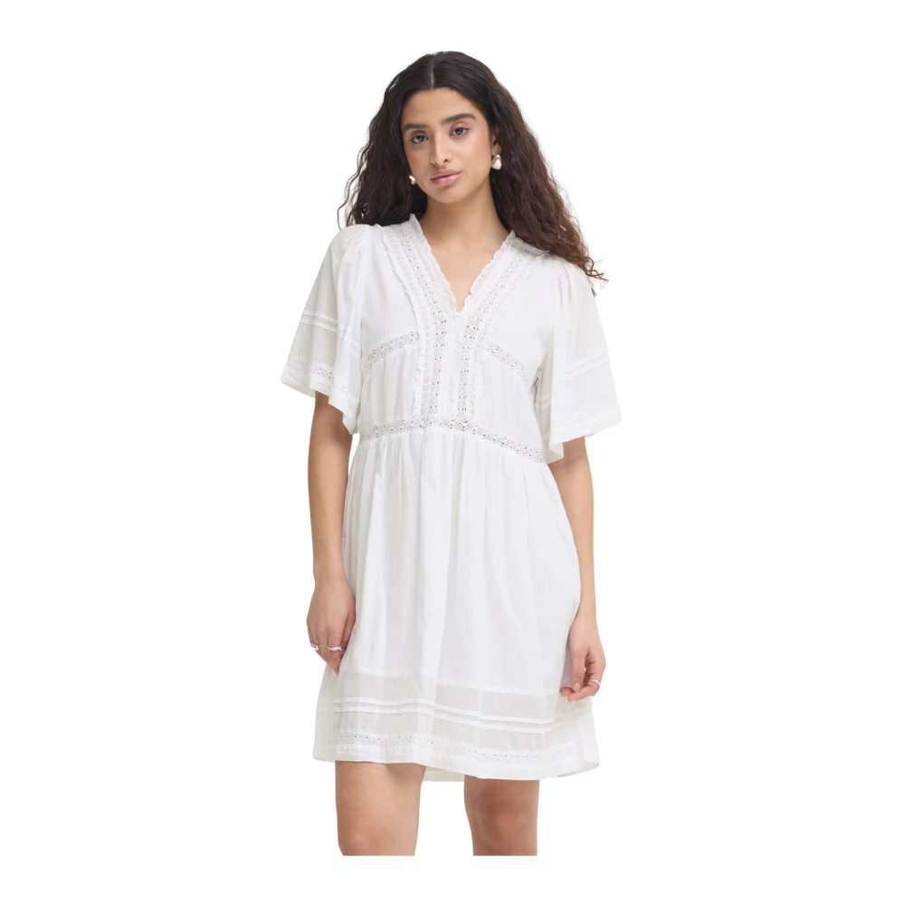 Ichi Damen Blanc Kleid Ihvoilana - Bild 3