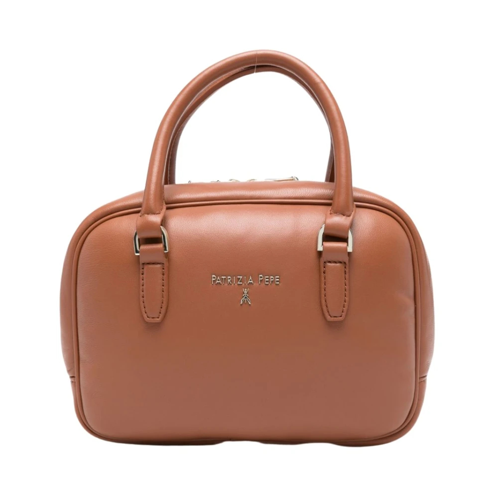 Patrizia Pepe Damen Braun - Zipped Handbag - Bags - One Size
