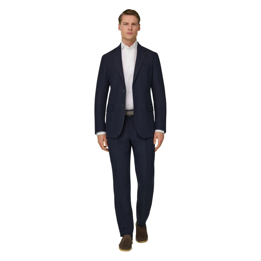 Boggi Milano Herren Blau - Cernobbio Anzug - Suits - Xs