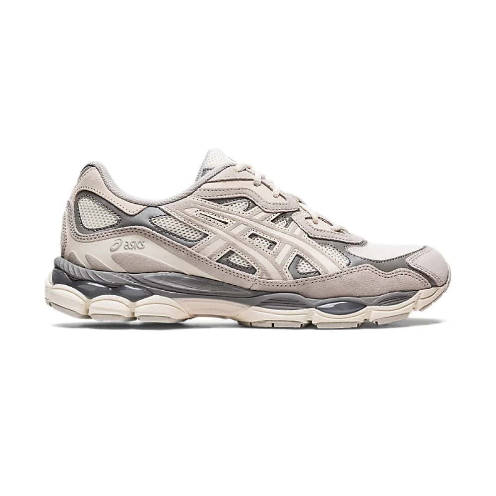 Asics Damen Beige Sneaker Sportstyle "Gel-Nyc", Gr. 42, (Cream), Synthetik, Textil, Schuhe Sneaker, Mittelsohle Mit Leichtem Foam Und Gel Technolo... - Bild 13