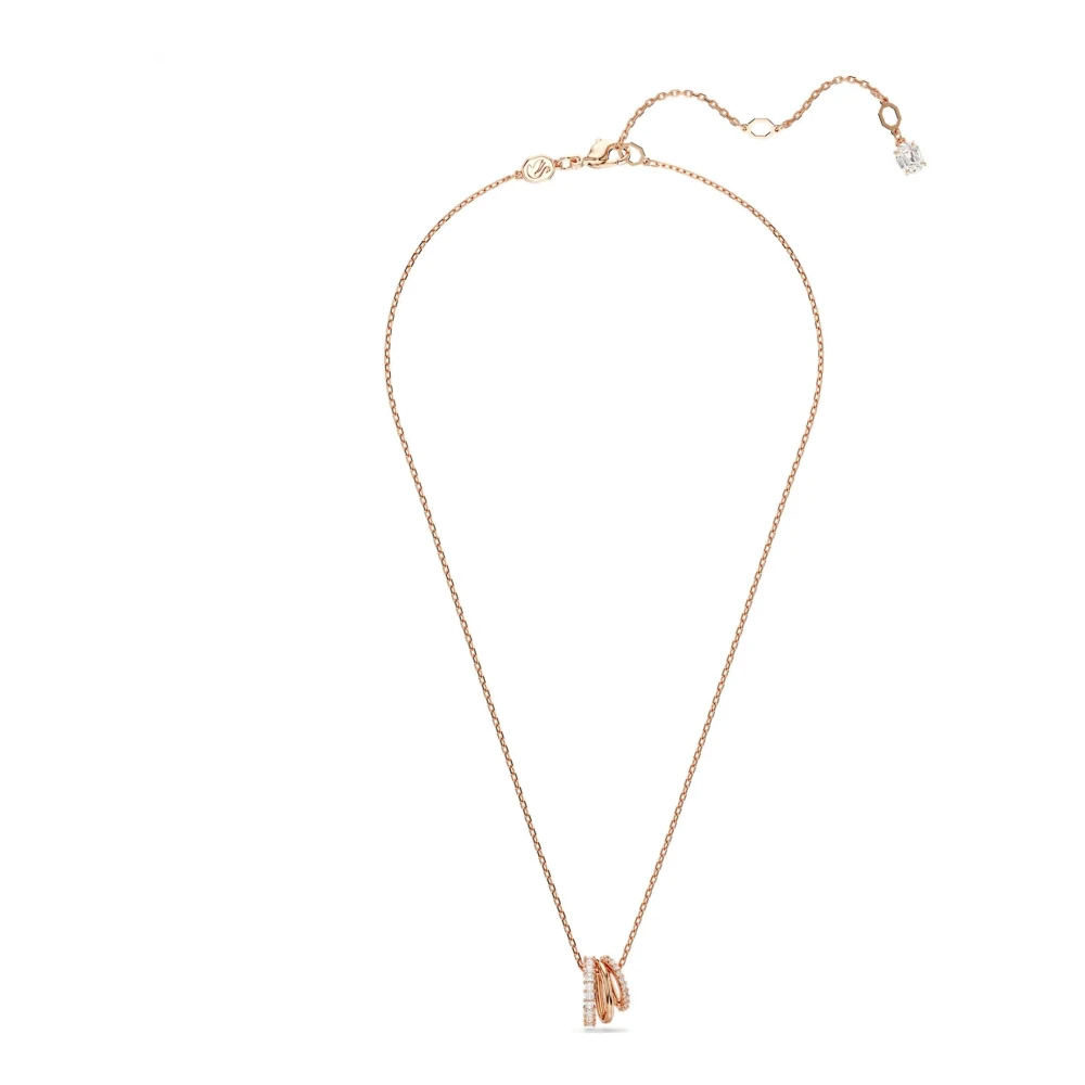 Swarovski Hyperbola Anhänger, Verschiedene Schliffe, 18K Roségoldbeschichtet Weiß - Bild 8