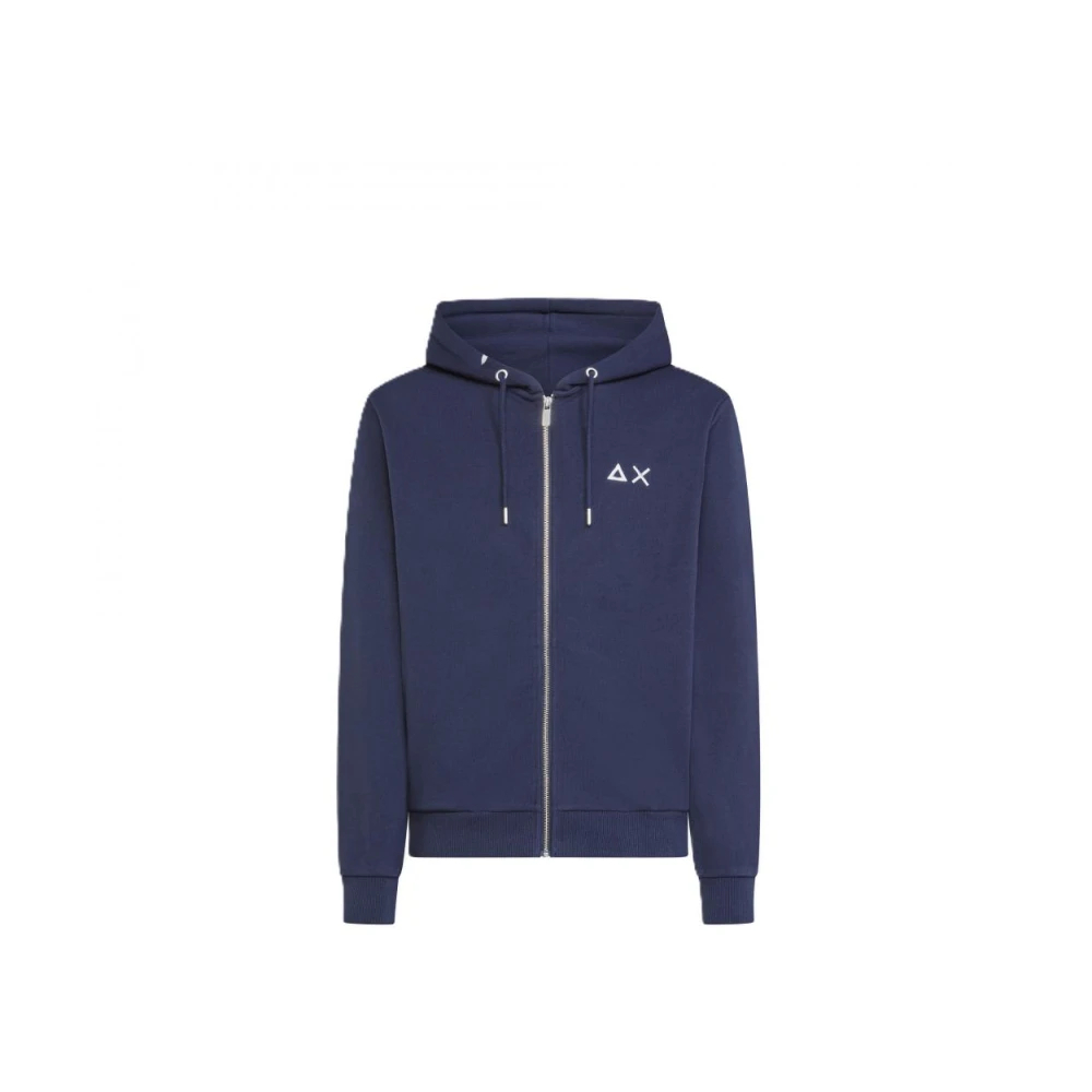 Sun68 Herren Blau - Zip-Hoodie - Sweatshirts & Hoodies - 2XL