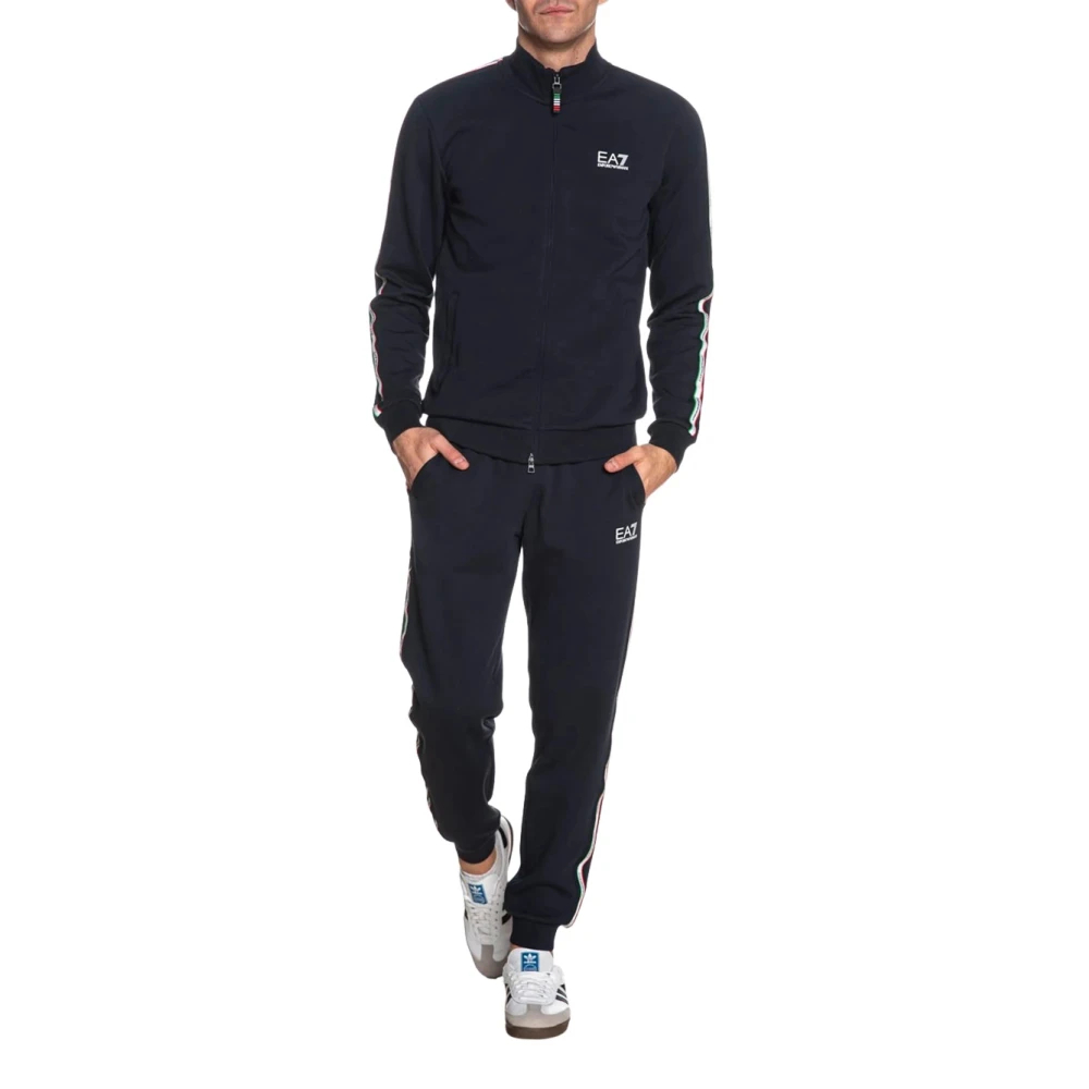 Emporio Armani Ea7 Herren Blau - Trainingsanzug - Sport - 2XL